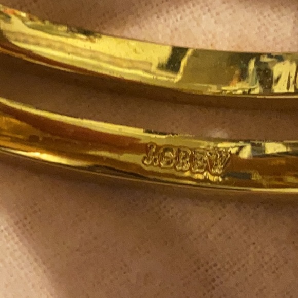 J.Crew BRACELET Yellow Enamel cuff Bangle Bracelet Preppy Minimalist Glamour - Picture 4 of 6